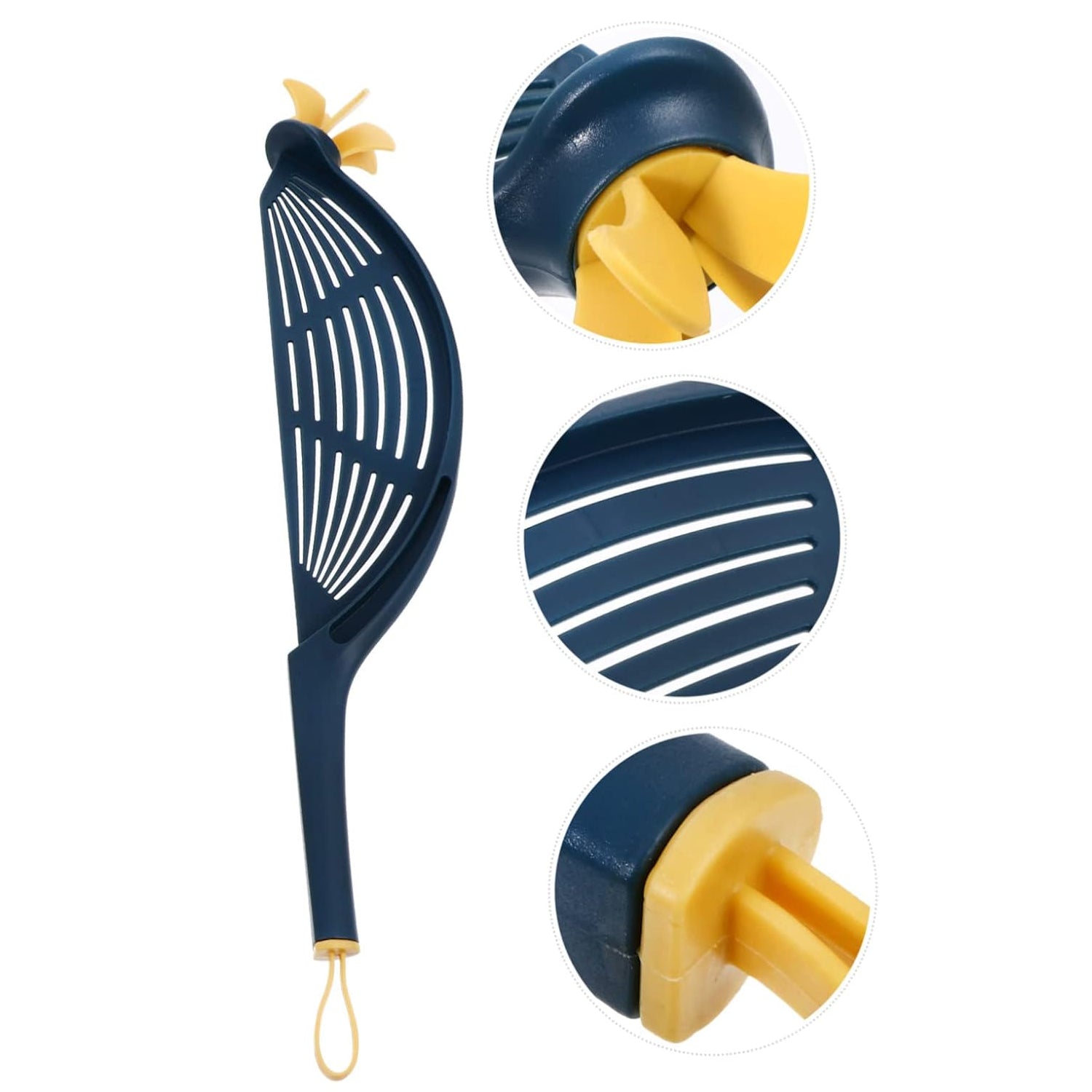 Plastic Multifunctional Kitchen Strainer Baffle Tool Handheld Filter for Rice Beans Peas (1 Pc) Plastic Multifunctional Kitchen Strainer Baffle Tool Handheld Filter for Rice Beans Peas (1 Pc)
